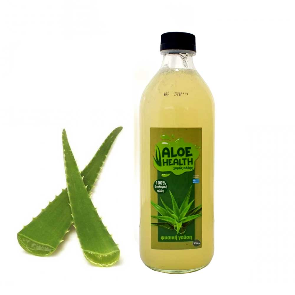 100% organic Greek aloe vera juice 500 ml