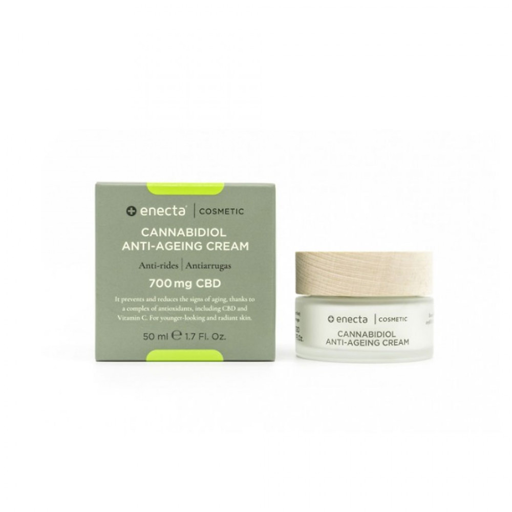 Enecta Anti-Wrinkle Anti-Aging Cream 50ml — 700mg CBD