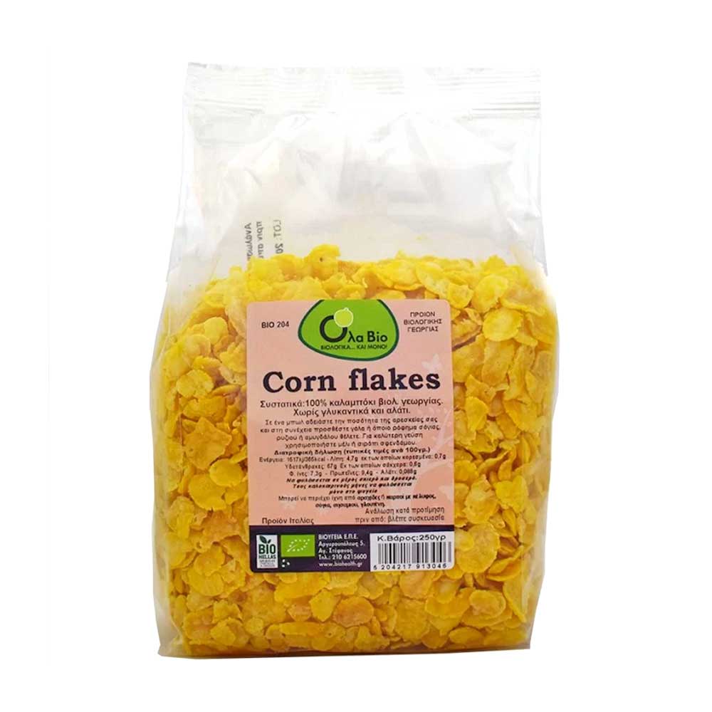 Organic corn flakes 250 g