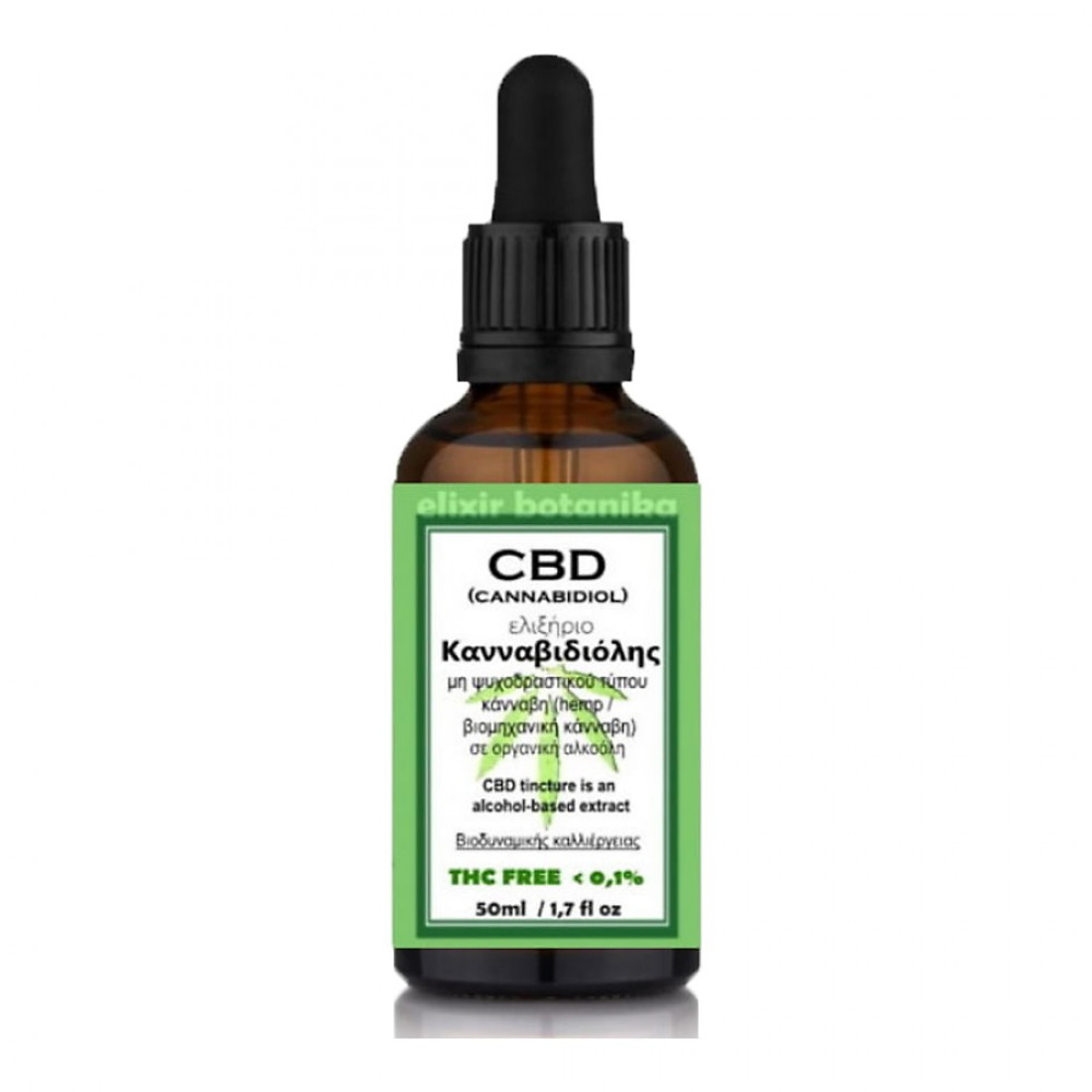 Cannabis tincture 50ml, biodynamic culture