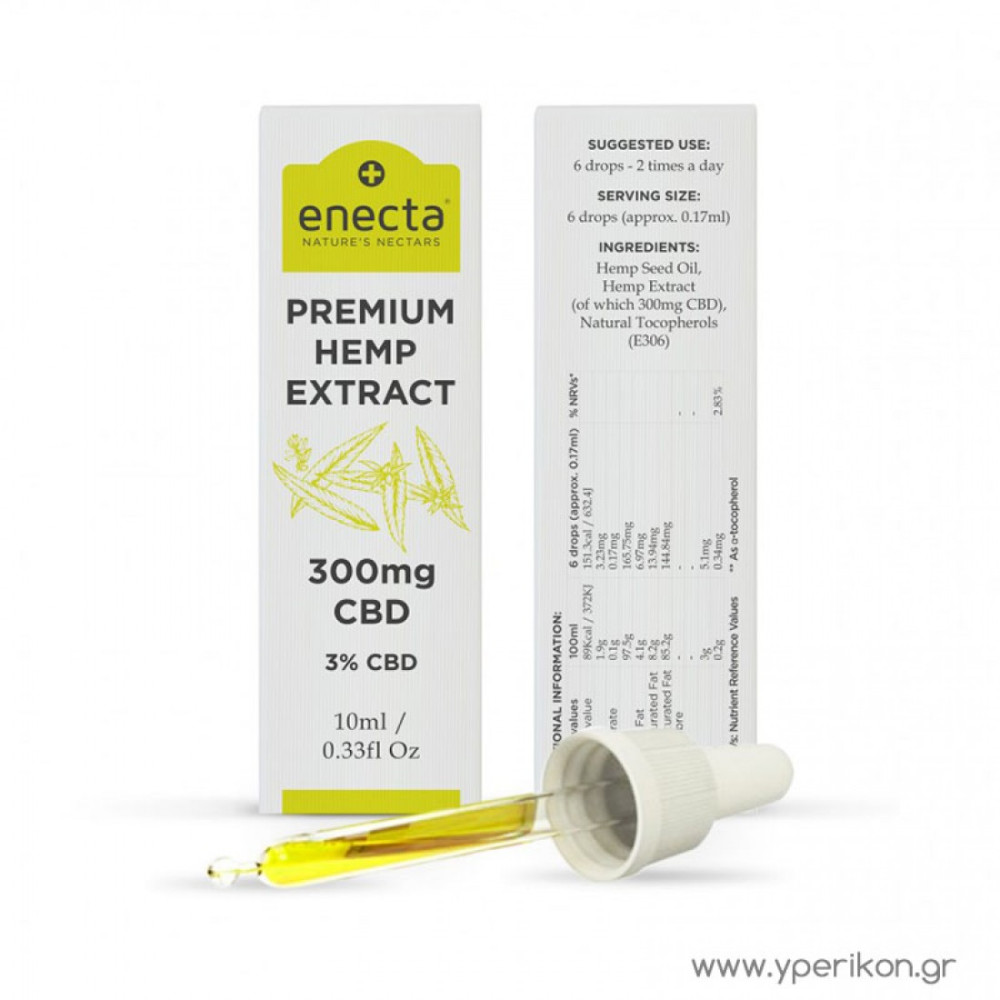 Enecta 3% CBD Hemp Oil (300mg)