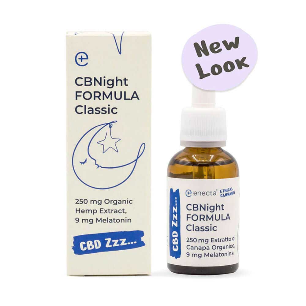 CBNight Formula Enecta (CBD, CBN, Melatonin) 30ml — sleep formula