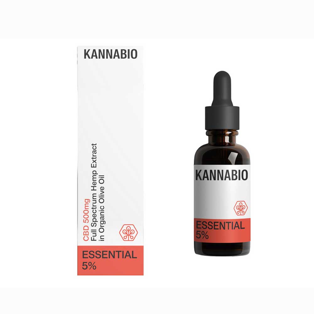 Κάνναβιο Essential 5% έλαιο CBD 500mg / 10ml