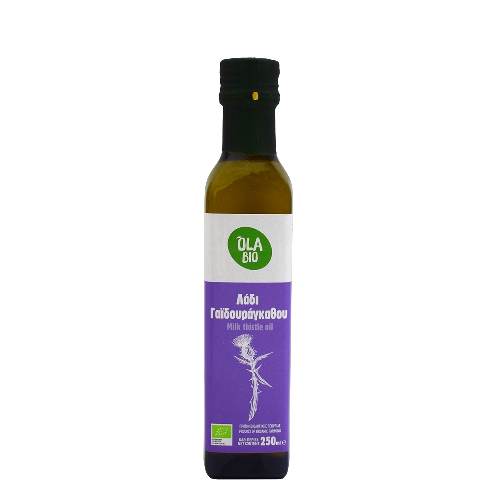 Γαιδουραγκαθέλαιο (Silybum marianum) BIO 250 ml ψυχρής έκθλιψης