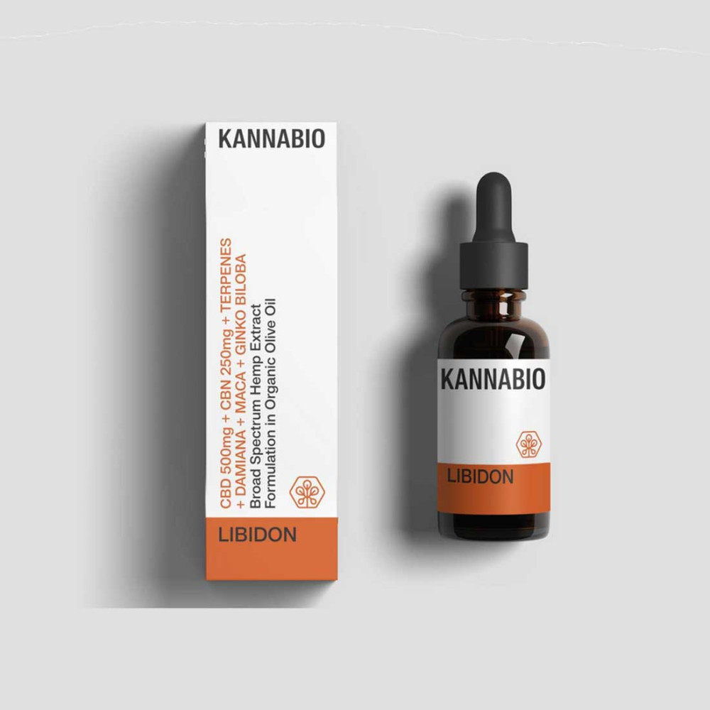 LIBIDON — CBD + CBN + terpenes + adaptogenic herbs (750mg/10ml)