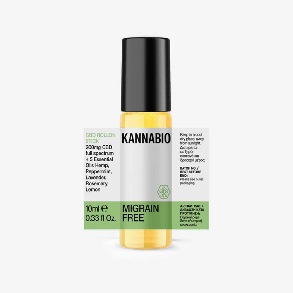 MIGRAINEFREE Rollon Stick (CBD 200mg / 10ml)