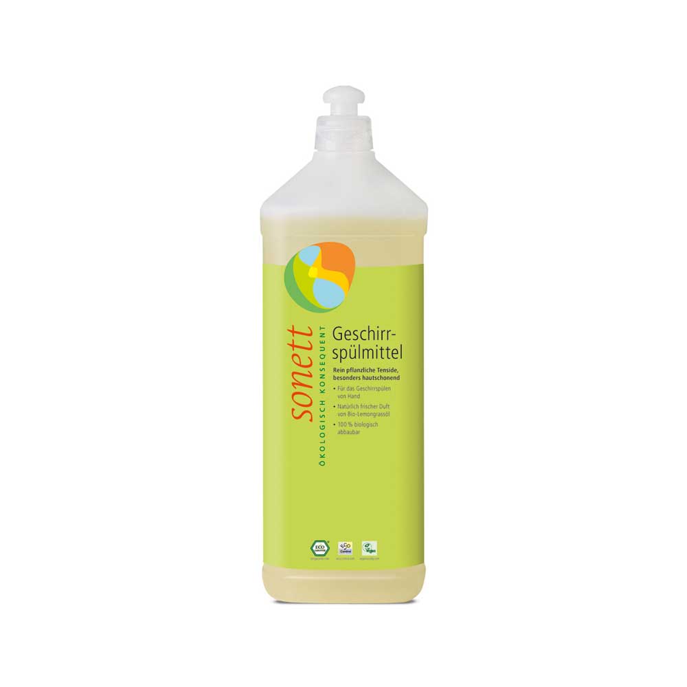 Sonett ecological washing up liquid lemon 1L