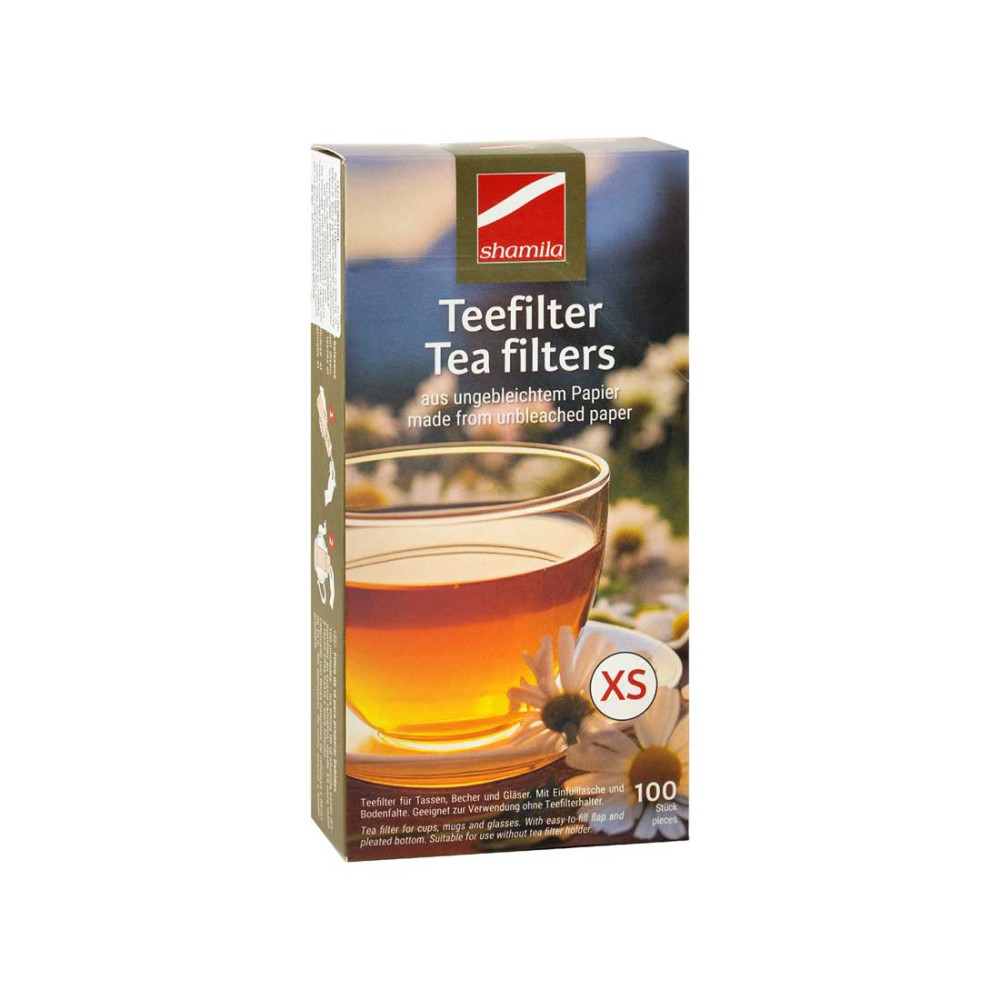 Extra small paper tea filters – 100 pcs