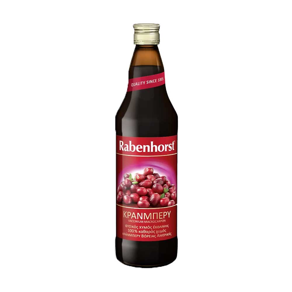 Χυμός cranberries (κράνμπερυ) 100% 750 ml
