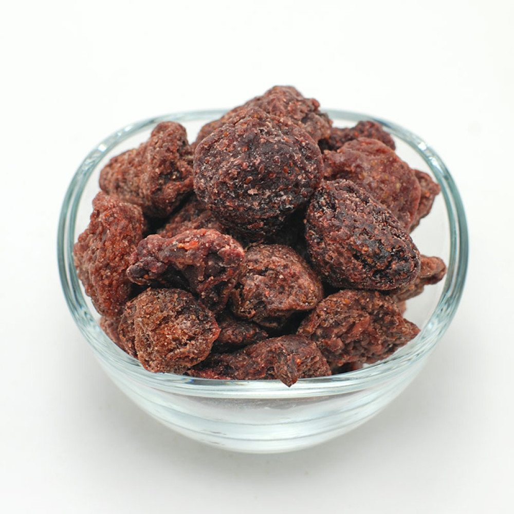 Strawberries, osmotic dried, no added sugar