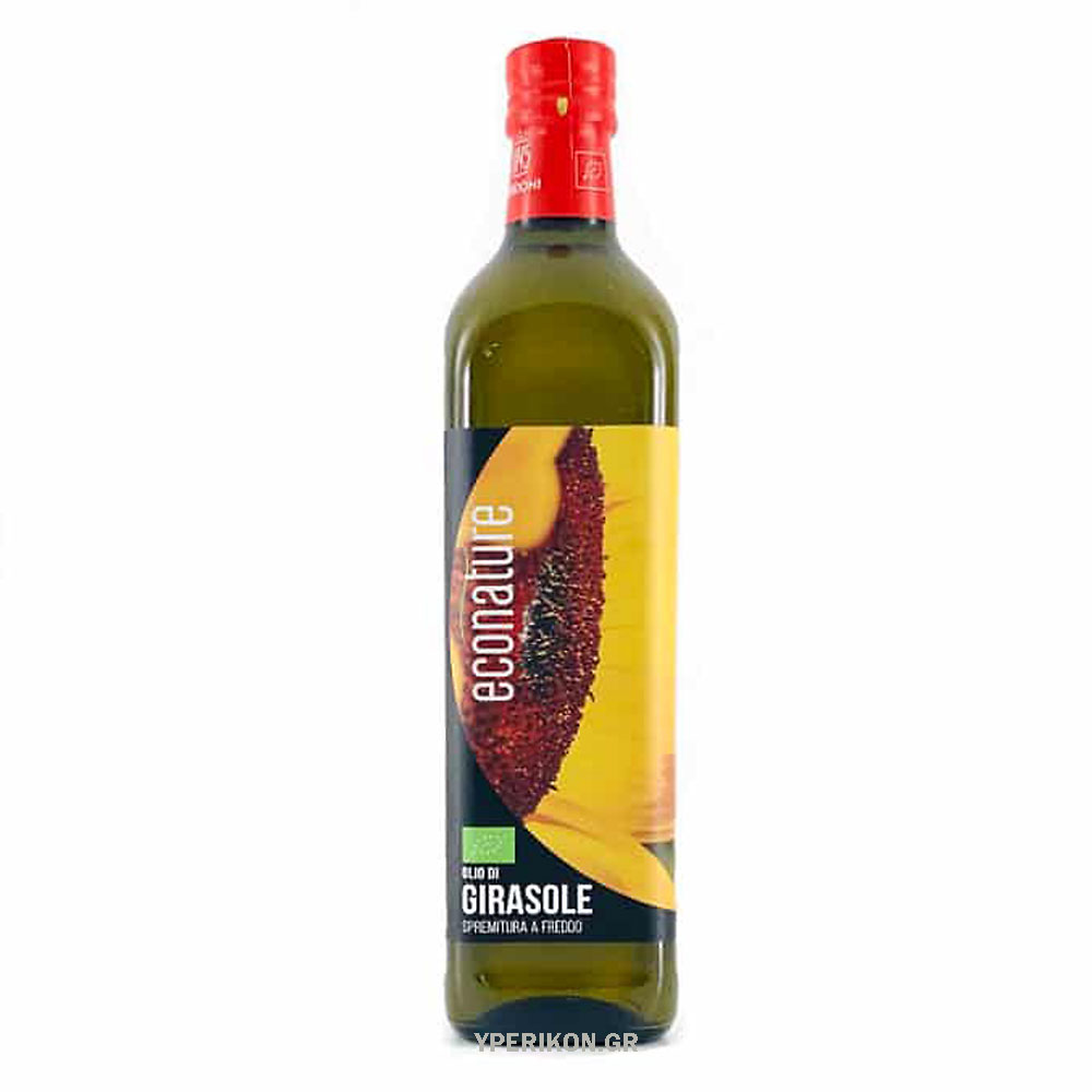 Ηλιέλαιο ψυχρής έκθλιψης BIO 750 ml