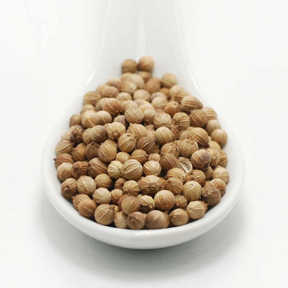 Whole coriander seeds
