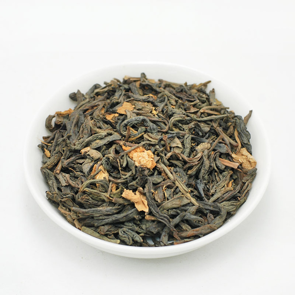 Lime – ginger, Chinese green tea