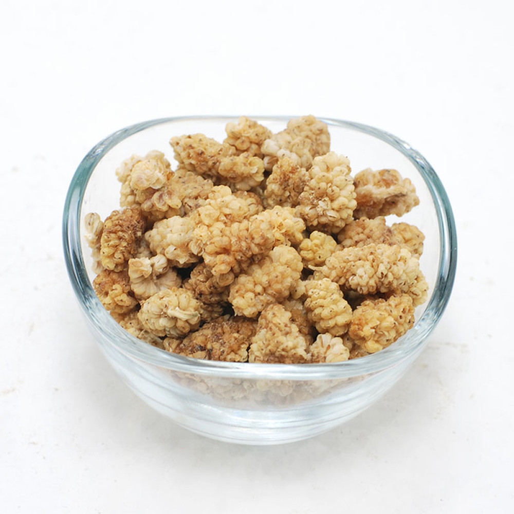 White Mulberries, organic, no added sugar