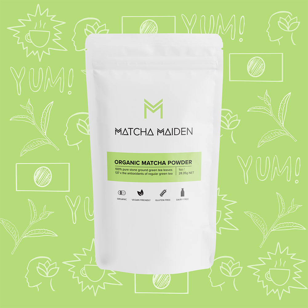 Matcha Maiden, certified organic matcha – 28 g