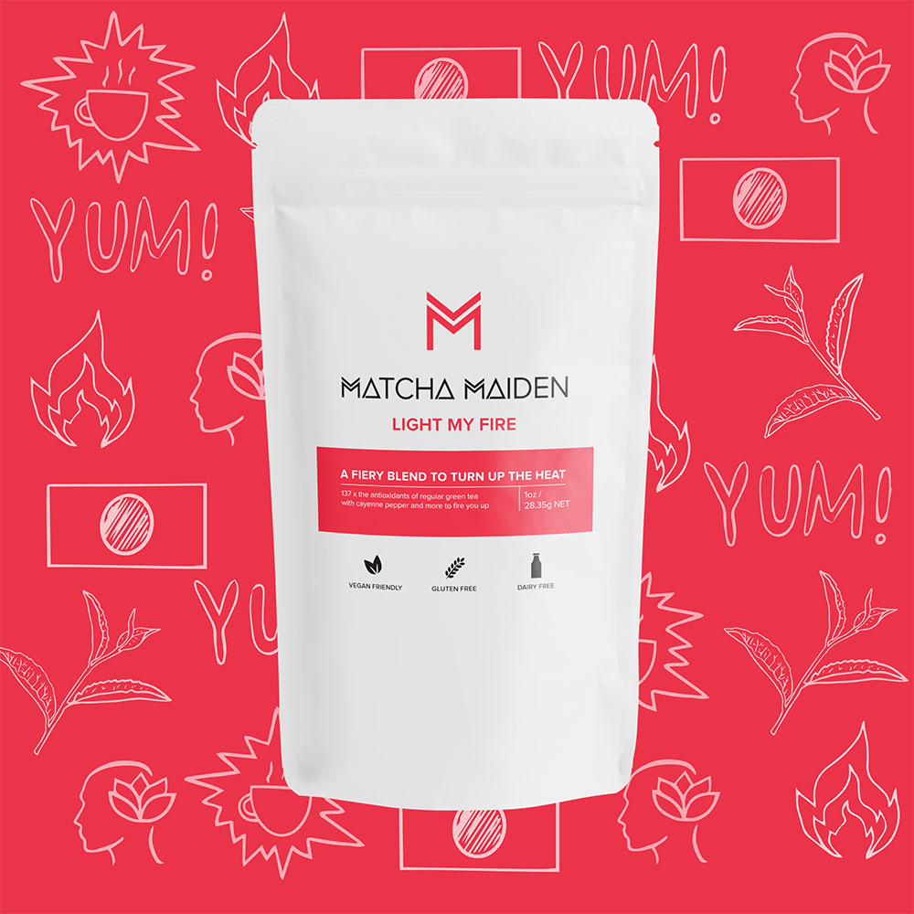 Matcha Maiden Light My Fire, οργανικό matcha – 28 g