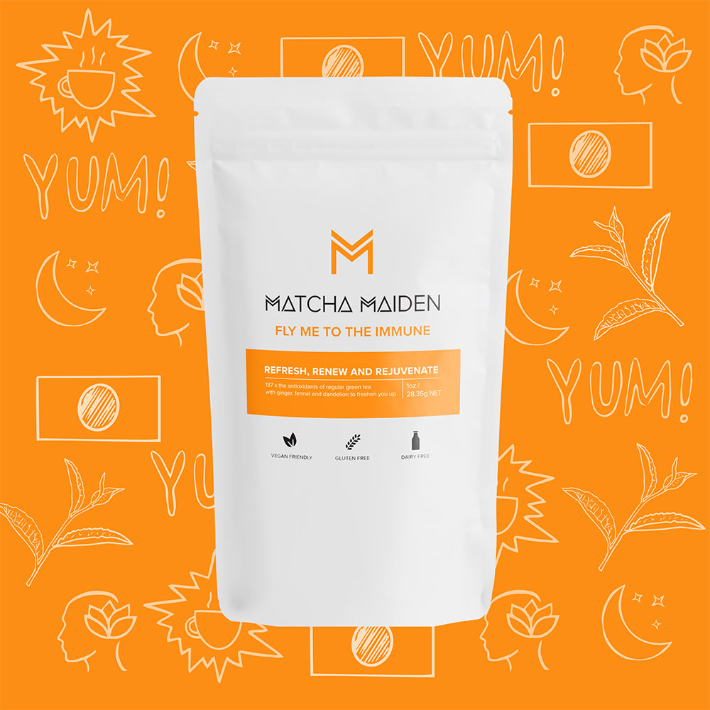 Matcha Maiden Fly Me to the Immune, οργανικό matcha – 28 g