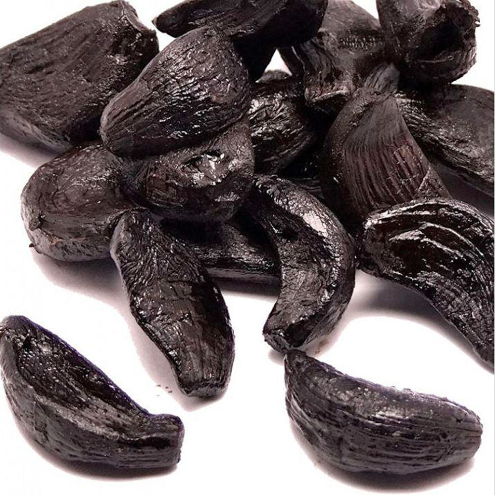 Black Garlic cloves, osmotic dried, organic