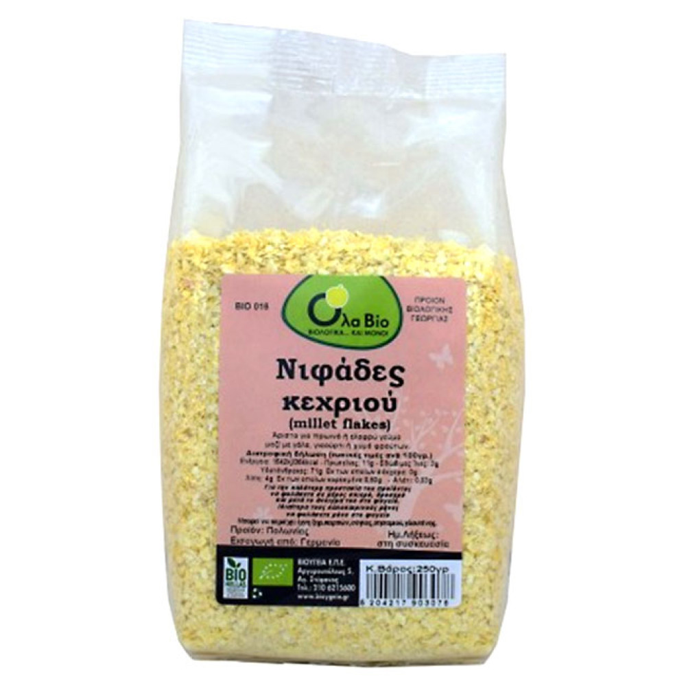Organic millet flakes 250 g