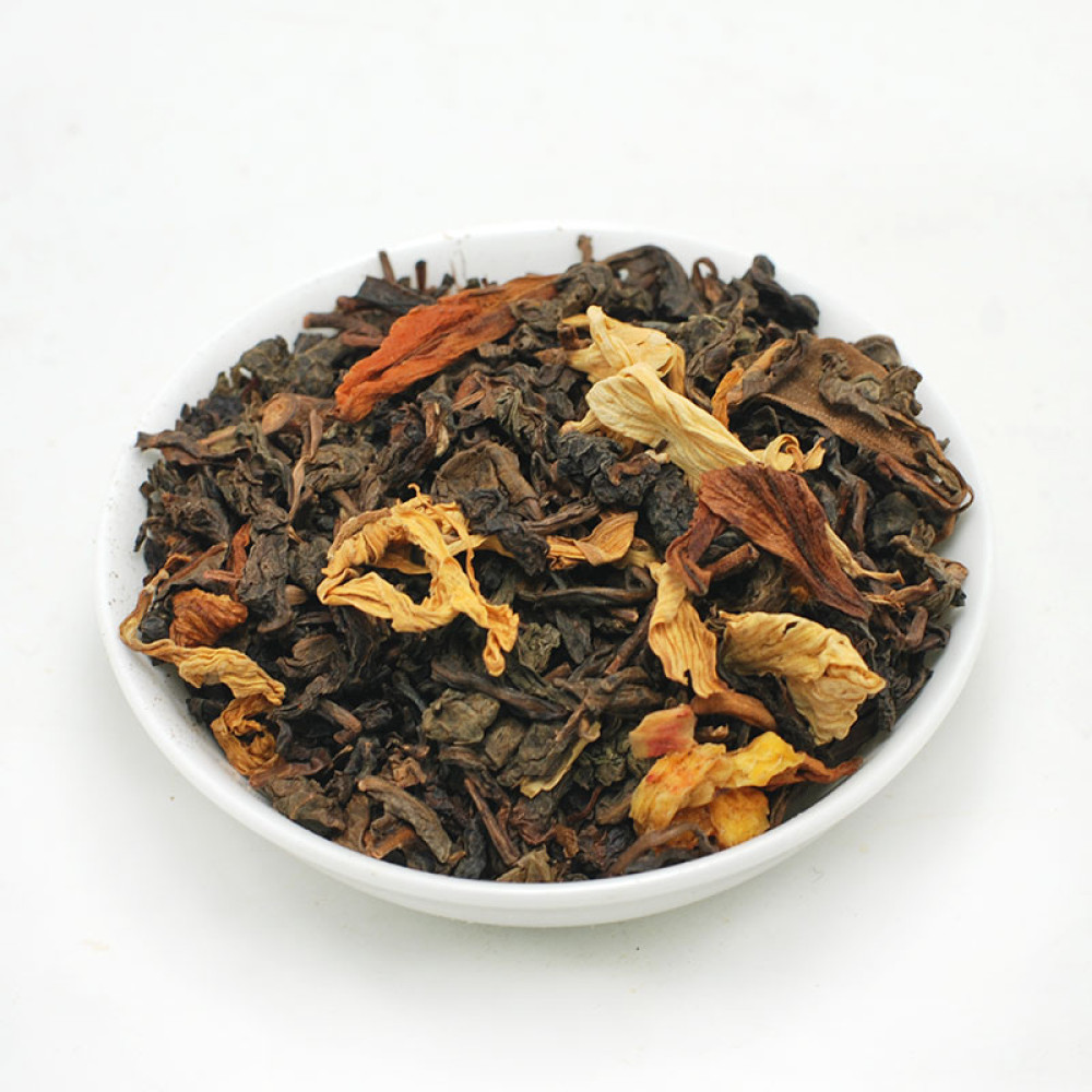 Peach & lily Oolong tea from China