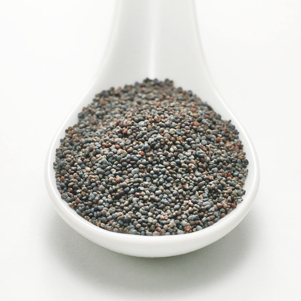 Blue poppy seeds