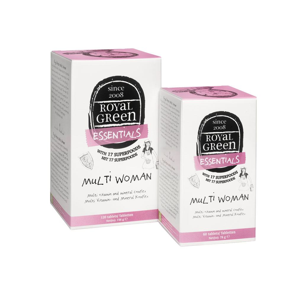 Royal Green Multi Woman πολυβιταμίνες φυτικής προέλευσης, 60 κάψουλες
