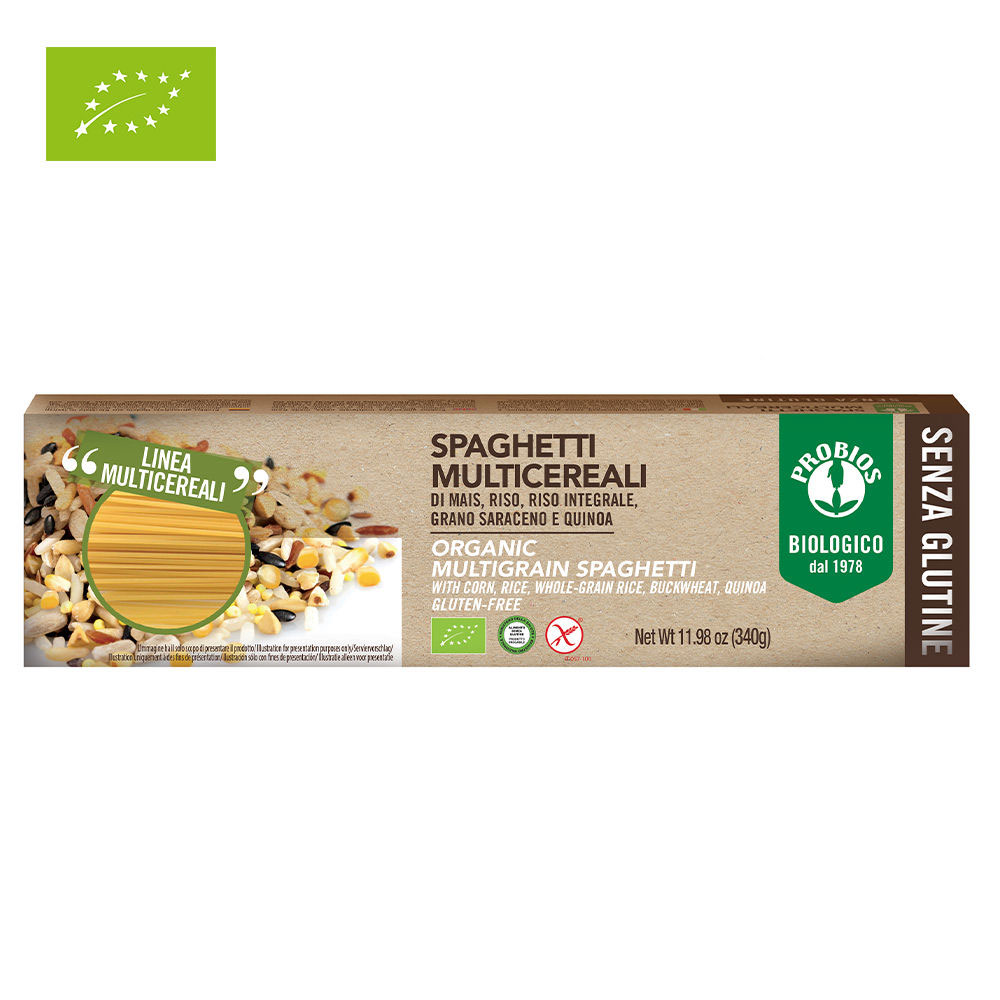 Organic gluten-free multigrain spaghetti 340 g