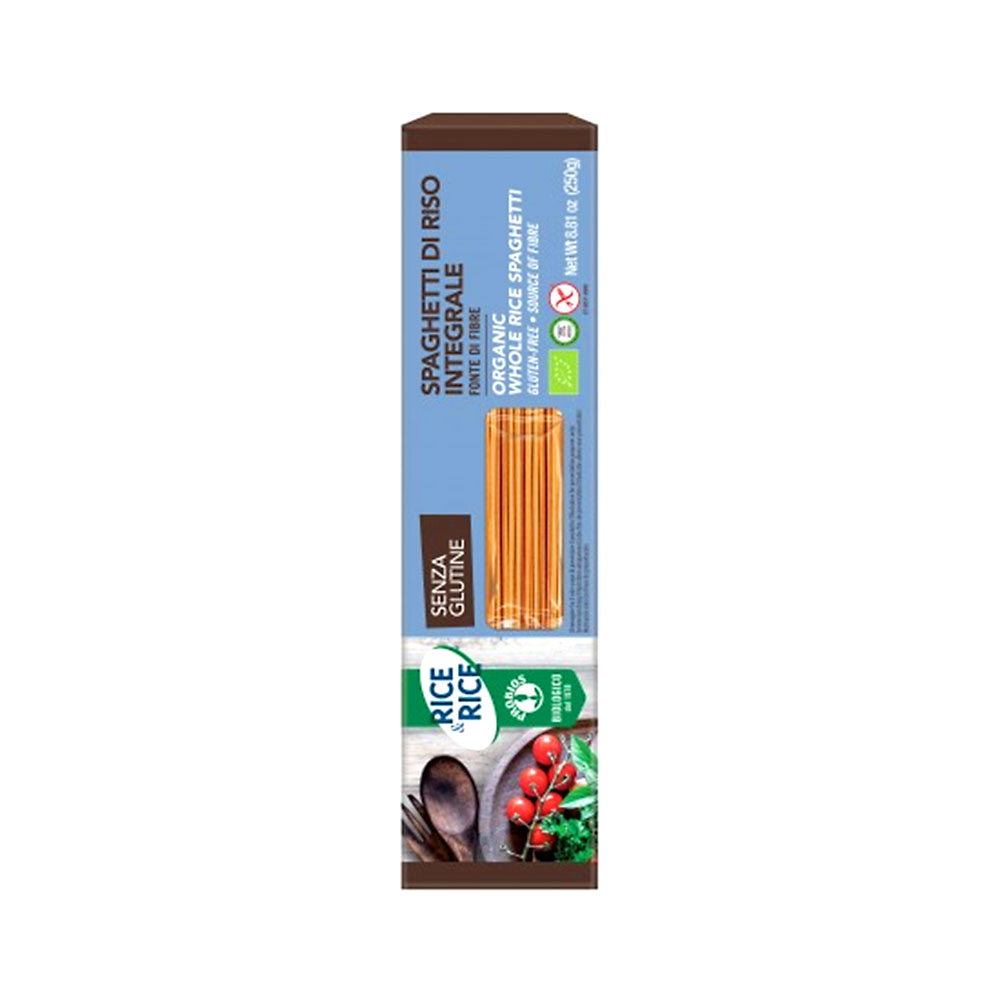 Organic gluten-free wholegrain rice spaghetti 250 g