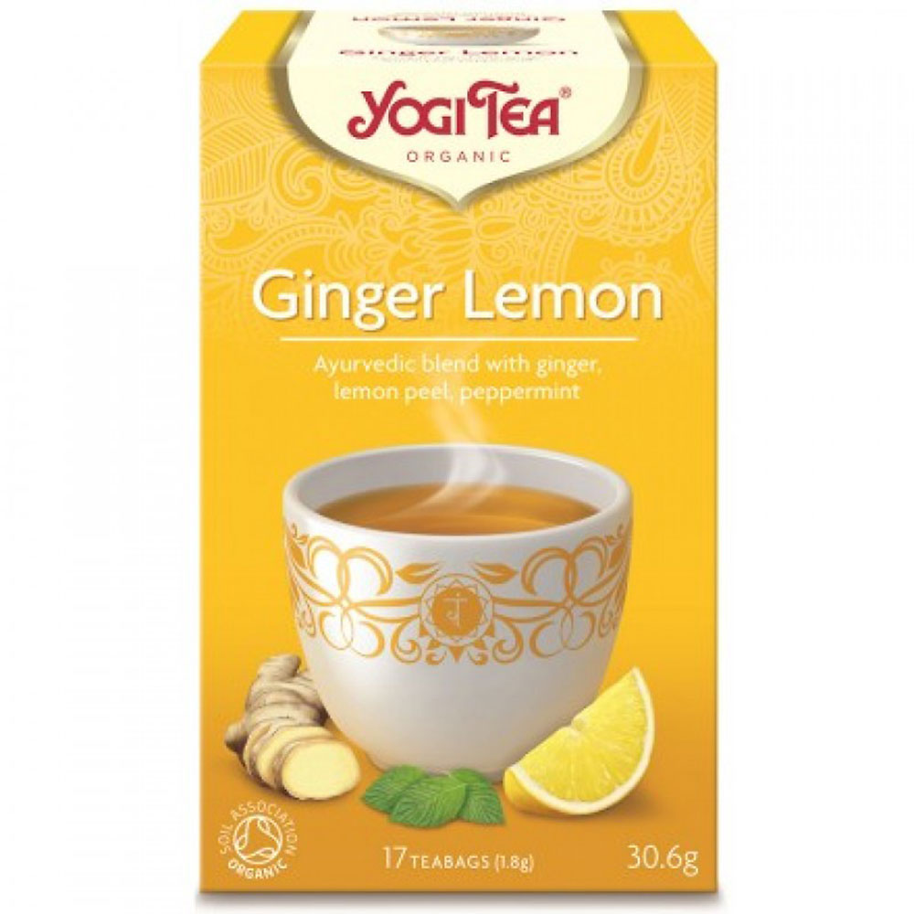 Yogi Tea Ginger Lemon organic – 17 tea bags