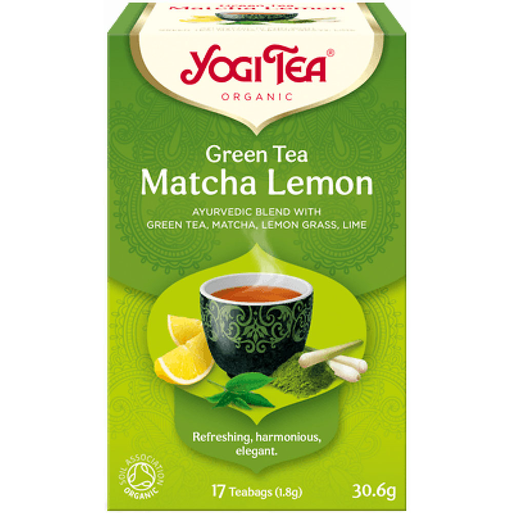Yogi Tea Green Matcha Lemon BIO – 17 φακελάκια