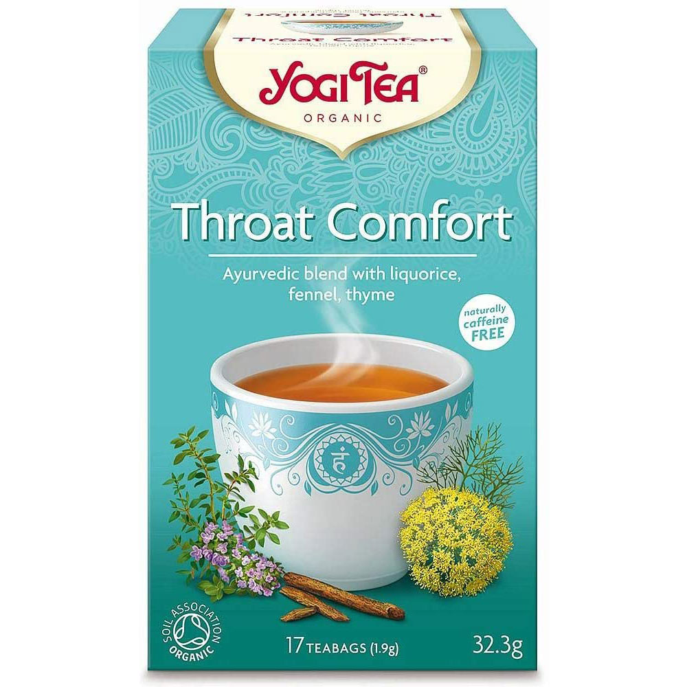 Yogi Tea Throat Comfort BIO – 17 φακελάκια
